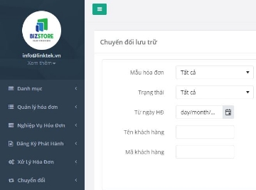 Chuyển đổi hóa đơn