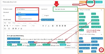 Cấu hình tài khoản Email và Tạo nội dung email mẫu trên hệ thống eHoaDon Online