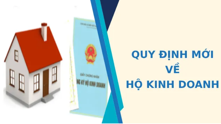 Quy định mới về thủ tục đăng ký thành lập hộ kinh doanh