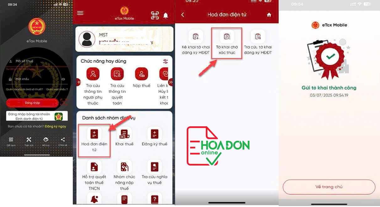 Cập nhật nhanh: Quy trình đăng ký/thay đổi thông tin tờ khai 01 - Hóa đơn điện tử hiện hành