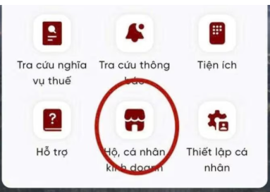 6 bước giúp hộ kinh doanh thông báo số tài khoản ngân hàng qua eTax Mobile